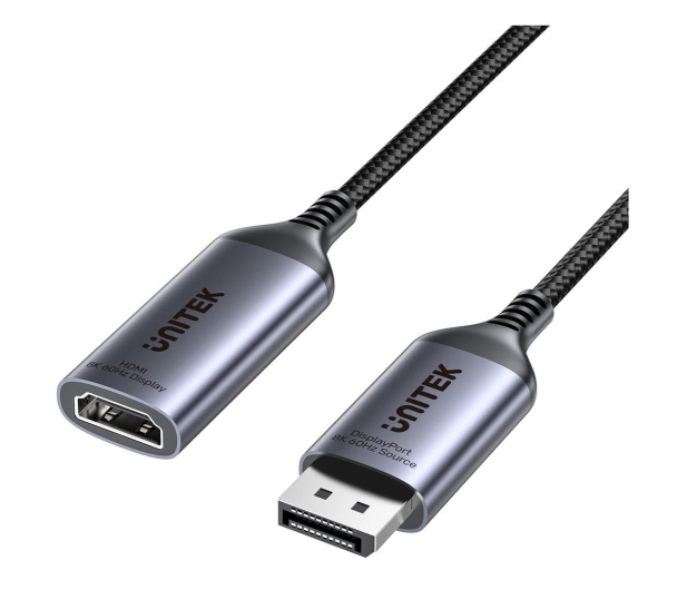 Unitek DisplayPort 1.4 - HDMI 2.1 8K/60Hz - 1280156 - zdjęcie 3